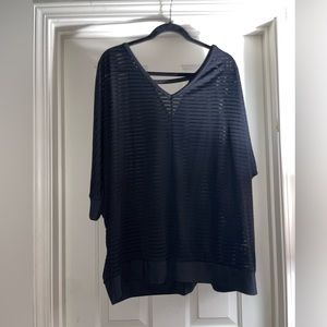 Lane Bryant 22/24 sheer top
